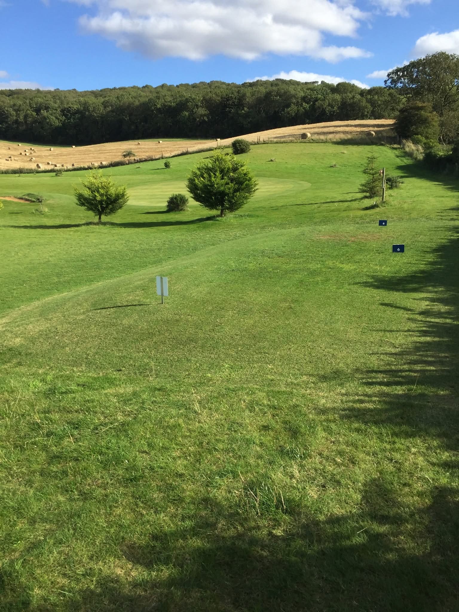 Morning on the 6th tee